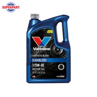 น้ำมันเครื่อง VALVOLINE-DURABLEND(5W30)4L แถม1L(100061)