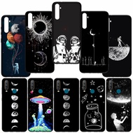 Soft Casing OPPO A12 A15 A12E A39 A57 A1K A15S Silicone Cover FB60 Stars Space Love Moon Astronaut C