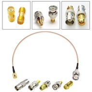 [tenlzsp0bc] SMA BNC Adapter Cable Kit 5 Adapters Kit SMA to BNC Cable for Jumper Cable Extension Ca