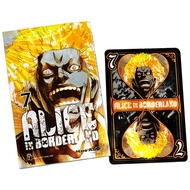 Book - Alice In Borderland - Volume 7 - Free Paper Card
