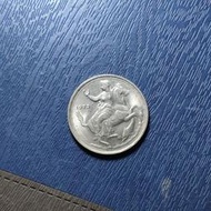 1973年希臘20德拉克馬硬幣 寬邊12120