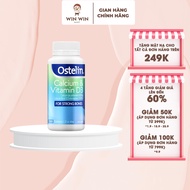 Viên Uống Bổ Sung Canxi Ostelin Calcium & Vitamin D3 130 Viên Chính Hãng