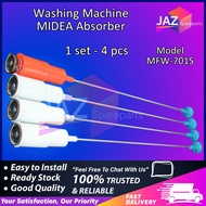 1set-4pcs MFW-701S MFW 701S MFW701 MFW701S MIDEA Washing Machine Absorber (DAMPER) Suspension Rod