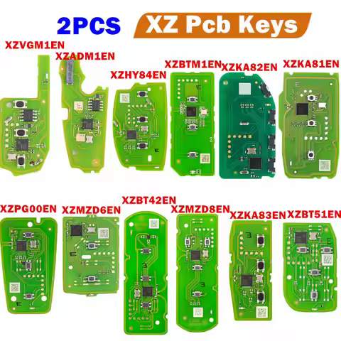 2PCS XHORSE XZ XZVGM1EN XZADM1EN XZHY84EN XZBTM1EN XZKA82EN XZKA81EN XZPG00EN XZMZD6EN XZBT42EN XZMZ