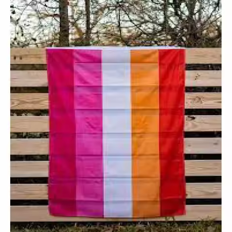FLAGLINK 90X150 CM sunset Lesbian Gay Pride Flag LGBT
