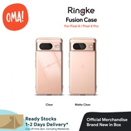 RINGKE Google Pixel 8 / Pixel 8 Pro Case - FUSION Clear / Matte Clear Case