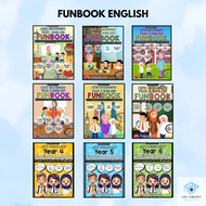 TEACHER FIERA: ENGLISH WORKBOOK | CEFR BEGINNERS ENGLISH FUNBOOK YEAR 1.2.3.4.5.6 (2025)