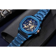 [Buy 1 Get 1] Jam Tangan BELLEDA 9484 Rantai Tahan Air Automatic Garansi Original 100%