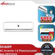IR AC Inverter SHARP 1.5 PK Plasmacluster AH-XP13YHY AHXP13YHY