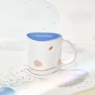 Starbucks Cup Natural Series Blue Mug Geometric Design Ceramic Cup Desktop Cup Coffee Cup Water Cup-----Donghua Preferred Store IP7N