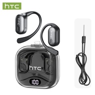 HTC NE08 หูฟังนักแปล AI หูฟังแปลภาษา Bluetooth 6.0 หูฟังไร้สาย ปัญญาประดิษฐ์ แปลภาษาแบบเรียลไทม์ ลดเ