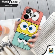Mobile Phone Case poco 5GF7 | poco F7 Pro 5G | poco Latest Ultra 5GF7 with Spongebob Motif | Softcas