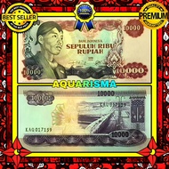 KOLEKSI NUMISMATIK - 1 PCS SOUVENIR UANG KUNO 10000 RUPIAH SUDIRMAN TAHUN 1968 GOOD QUALITY