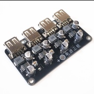 1PCS 4.5-32V 12V 24V To Fast Charging Circuit Board QC3.0 4-way DC-DC Step-down Converter Charging S