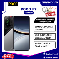 [READY] HP Poco F7 5G RAM 12/512GB NFC Display AMOLED 120Hz AI Camera 50MP Battery 6500mAh Garansi R