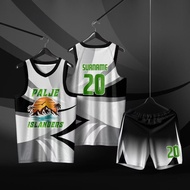DLMT MARINE CODE DLMT192 BASKETBALL SET FREE CUSTOMIZE OF NAME AND NUMBER ONLY Full Sublimation