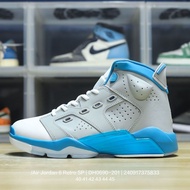 Air Jordan 6 retro SP "Light Blue" AJ6 generation Jordan Retro casual culture basketball shoes