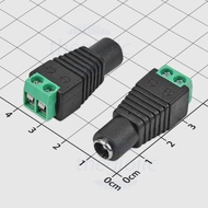 [5 Pieces]- DC5521 2.1mm Needle Wire Female DC Power Connector with Domino