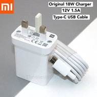 Xiaomi Redmi 18W Charger UK Adapter Type-C USB Cable Support Fast-Charge For Mi 9 Mix 2S Mi 9T Nite 