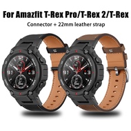 Amazfit T-Rex 2 Pro Leather Strap Fashion Women Men Smart Watch Band For Amazfit Trex2