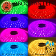 LED STRIP K-AA5050-RGB DC-12V IP67 ยี่ห้อ BOGDAN LED Multicolor ไฟเส้นแอลอีดี แบบกันน้ำ สำหรับตกแต่ง