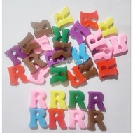 10pcs HURUF ALPHABET R-T| DIY CLAY CRAFT | ART & CRAFT | DIY KEYCHAIN | DIY CRAFT |