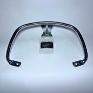 Vespa LX S Chrome Rear Seat Bracket Original | Grab Bar Vespa LX125 LX150 S125 S150 + Emblem Vespa P
