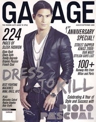 GARAGE Magazine August-September 2009 Piolo Pascual