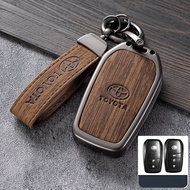 Remote Key Case Cover Key Fob Shell Keychain for Toyota Hilux Conquest Rogue Revo 2013-2023 Harrier 