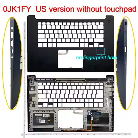 LCD Back Cover Palmrest Bottom Case For DELL PRECISION 5510 5520 M5510 M5520 P56F XPS 15 9550 9560 P