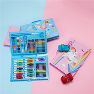Win Grosir - Crayon Set 208 Alat Mewarnai Warna Set Pensil Warna Krayon Set / Crayon Set Alat Mewarn