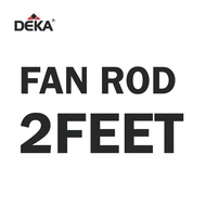 NSB FAN ROD Ø21.5mm Matt Black Fan Rod / FANCO feet Ø26.5mm Matt Black Fan Rod / DEKA FAN ROD Ø21.5m