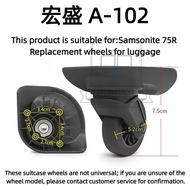 [MY Luggage Accessories] Hongsheng A102 Suitable for Samsonite 75R Luggage Replacement Wheel Trolley