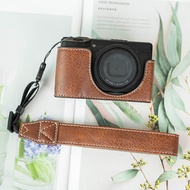 Suitable for Rico GR3/GR4 Protective Case GR3X Camera Bag GR4 Leather Case Base Bag Portable Camera 