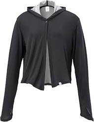 C2JYC303 Women's Hooded Bolero Ice Touch UV Protection Against Extreme Heat Cool Contact UV UV UV Pr