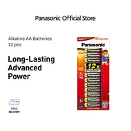 Panasonic Alkaline AA Battery 12pcs Pack LR6T/12B