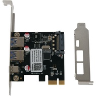 Usb 3.1 Type C Pcie Expansion Card Pci-E To 1 Type C And 2 Type A 3.0 Usb Adapter Pci Express Contro