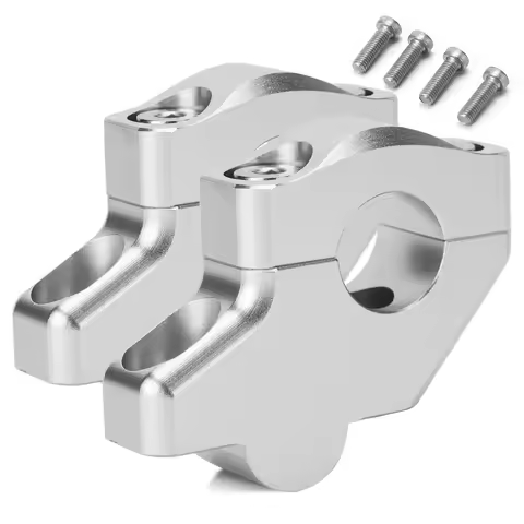 22mm 7/8" Handle Bar Mount Risers Offset Extend Raised Accessory For Honda CB300F CB400 CB500/S CB50