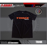 TRINX Custom Tshirt, Rubberized Vinyl, Drifit Shirt, Unisex, Round Neck