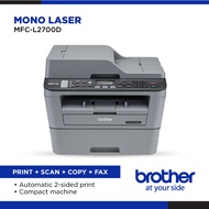 Brother MFC-L2700D Brother Monochrome Laser Multi-Function Printer with Duplex Printing