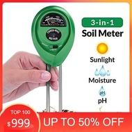 Soil Analyzer 3in1 HIJAU 3 in 1 Soil Moisture PH Light Meter ALAT CEK TANAH manual model terbaru Men