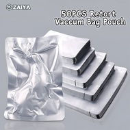 RETORT POUCH 50pcs Retort Aluminium Foil Vaccum Bag Pouch High Temperature Sterilization/Retort Pouc