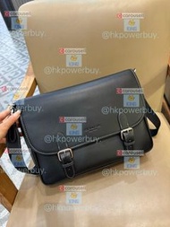COACH蔻馳新款CAH92 CAH91男士翻蓋郵差包HITCH信44手袋 斜孭袋 禮物 bag