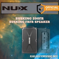 Nux Busking 200FR 276-Watt FRFR Bluetooth Portable Active Speaker ( 200-FR / 200 FR )