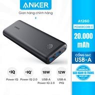 Sạc dự phòng ANKER A1260 PowerCore II 20000mAh