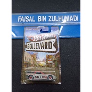 Hot Wheels Corvette C6R Boulevard CREASED CARD CRACKED BLISTER (NOT PERFECT) FZCC