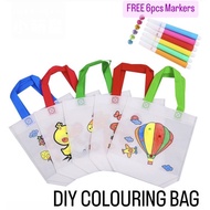 DIY Colouring Bag / Kids Art Craft / Goodie Bag / Birthday Gift / Children’s Day / Christmas Gift