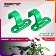 For Kawasaki KLX450R KLX300R Rear Brake Line Hose Clamp Cable Guide Dirt Bike Clamping Lines Holder 