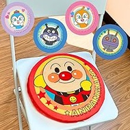 BANDAI TO-AP2-35 Anpanman Chair Pad, Seat Cushion, Diameter 13.8 inches (35 cm), Anpanman