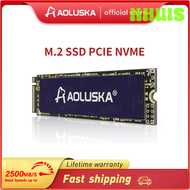 NHUIS Aoluska Ssd Nvme M2 512Gb 1Tb 256G 128Gb Harde Schijf M.2 Ssd Pcie 3.0X4 2280 Pc Interne Solid State Drive Voor Laptop Desktops Ps5 DFRJY